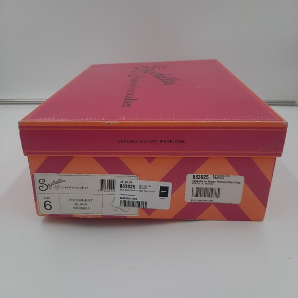 NWB Seychelles Prominent 10 Black Calf Hair Open Toe Heels - Picture 8 of 9